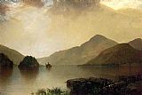 George Frederick Watts Paintings - Lake George by John Frederick Kensett